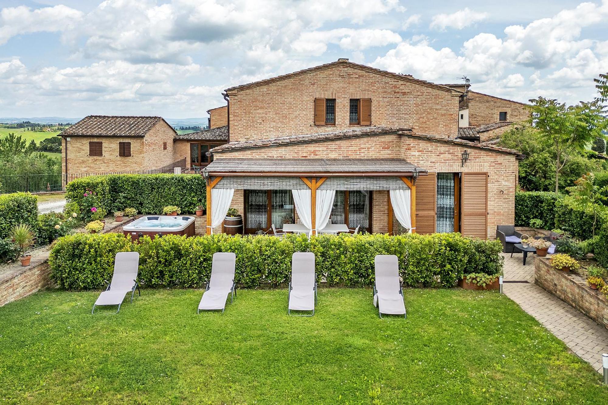 La Capanna Di Elfo Luxury Villa View Siena Exterior photo